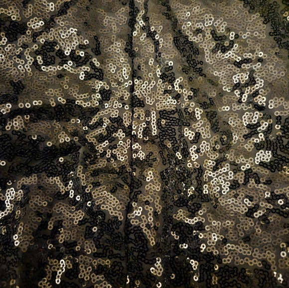 NWOT Tipsy Elves Black Sequin Holiday Party Mini Skirt XXL - Picture 5 of 5